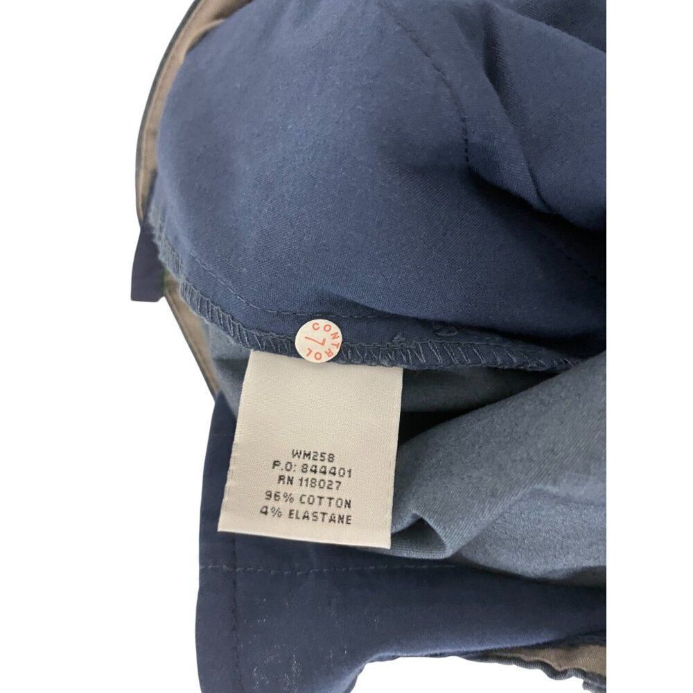 Boden Womens Pants chinos Blue UK 14 US 10 Bootcut Leg Stretch Flat Front NWT - Picture 9 of 16